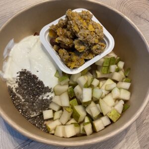granola poire
