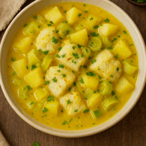 blanquette de poisson poireaux