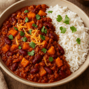 chili sin carne d'hiver